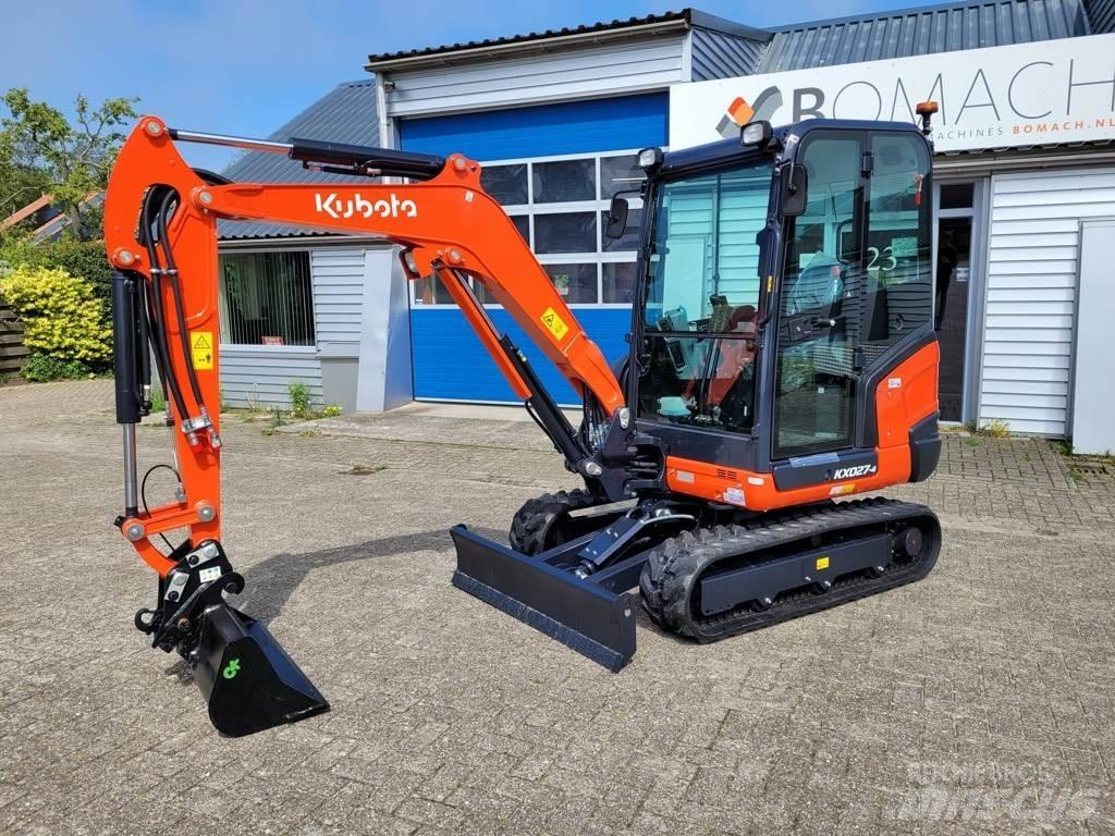 Kubota KX027-4 Mini bagri <7t