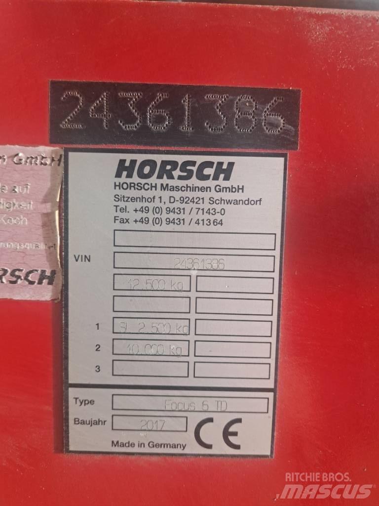 Horsch Focus 6 TD Sejalnice