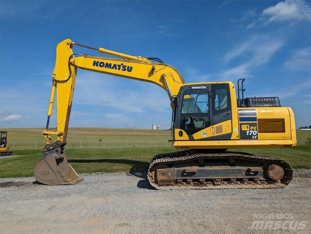 Komatsu PC 170 LC Bagri goseničarji