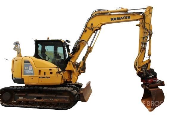 Komatsu PC 118 MR-8 Boom in dipper roke