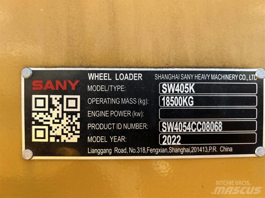 Sany SW405K Kolesni nakladalci