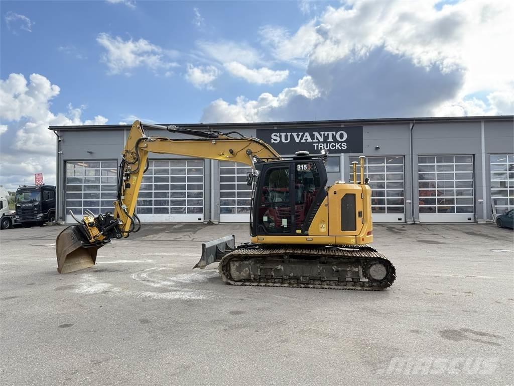 CAT 315 Bagri goseničarji