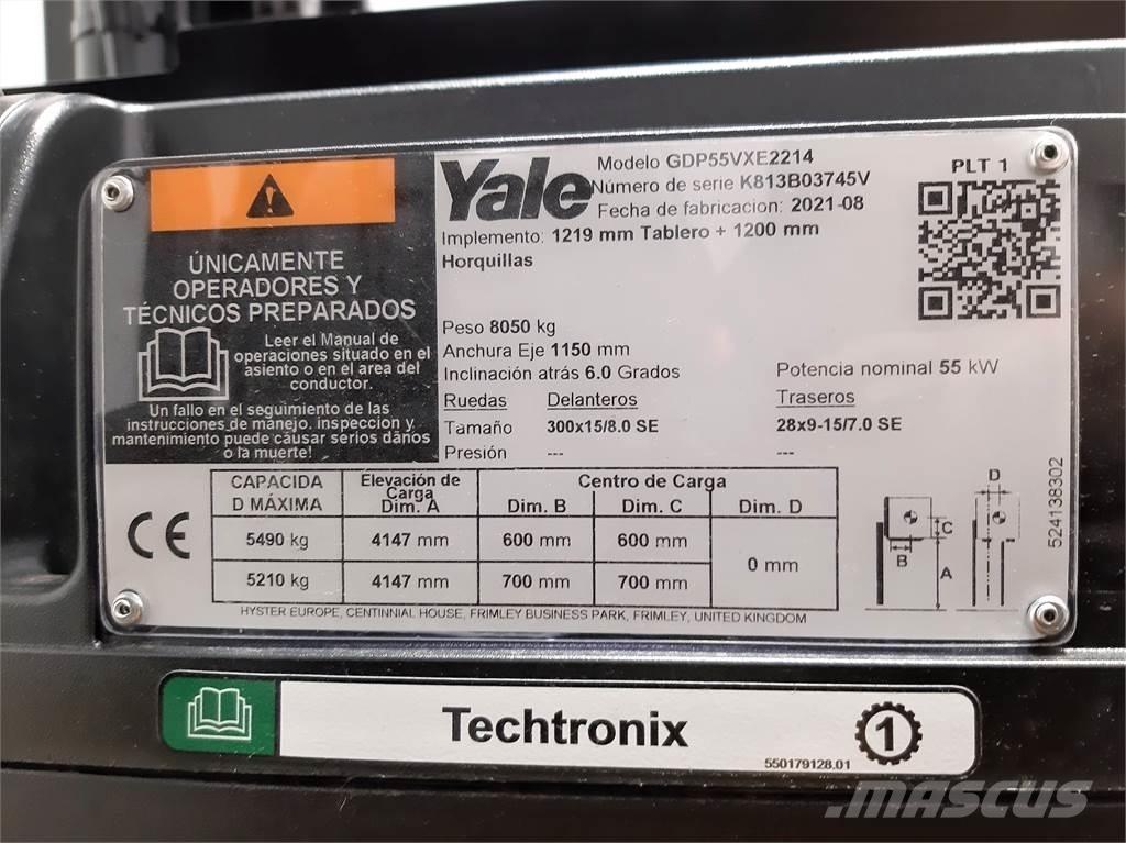 Yale GDP55VX Dizelski viličarji
