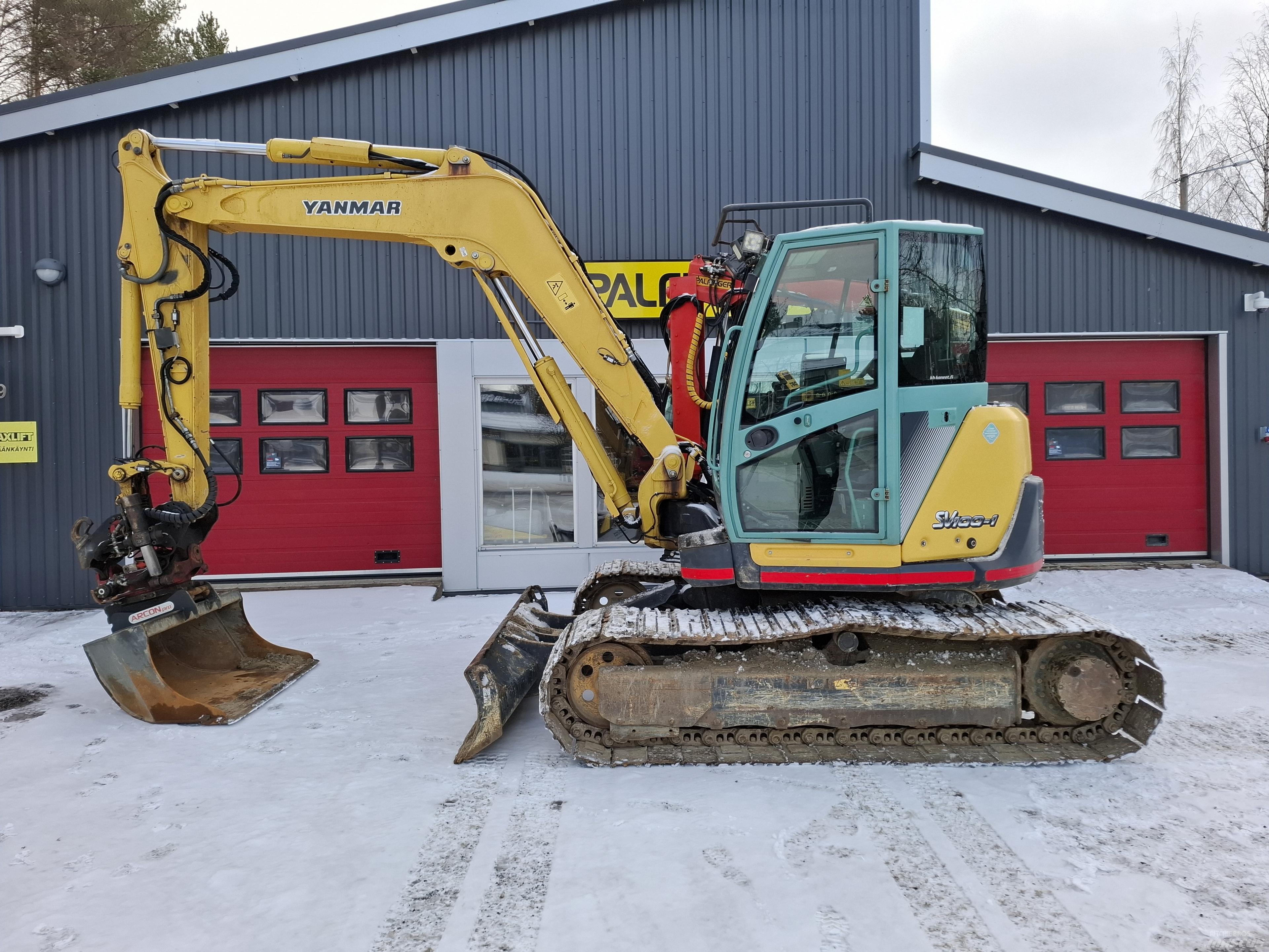 Yanmar SV100-1A Midi bagri 7t – 12t