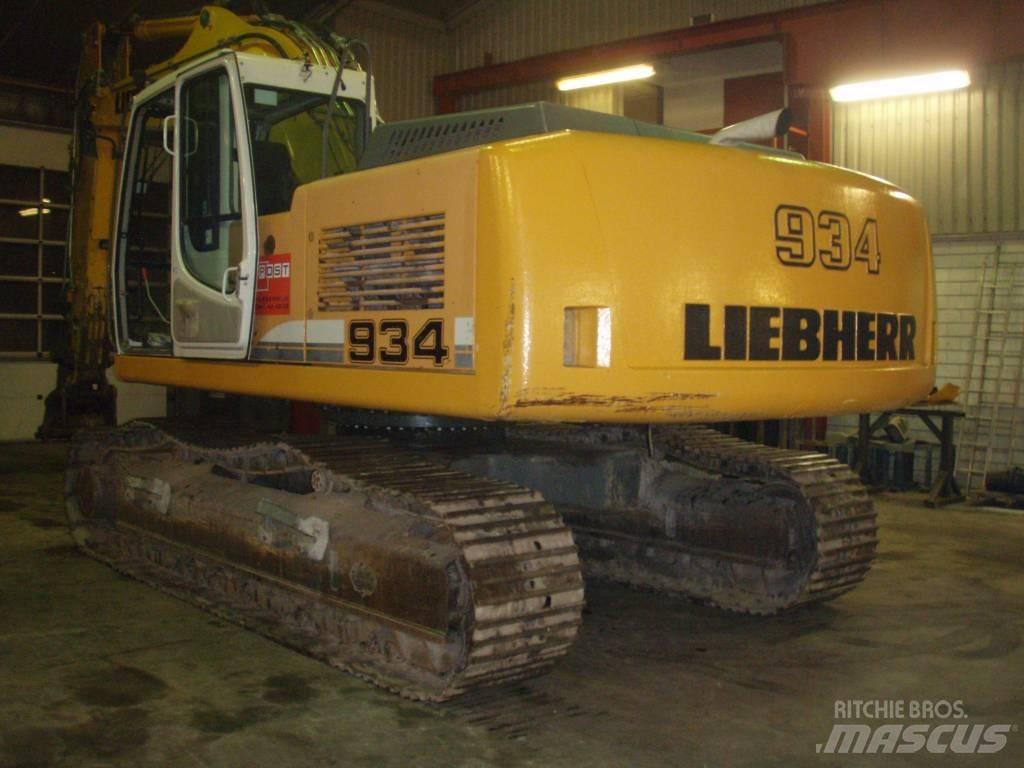 Liebherr 934 Bagri goseničarji