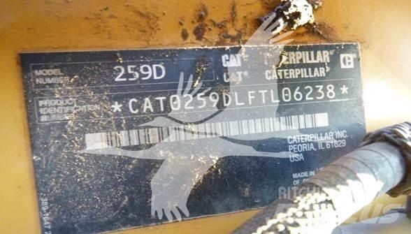 CAT 259D Skid steer mini nakladalci