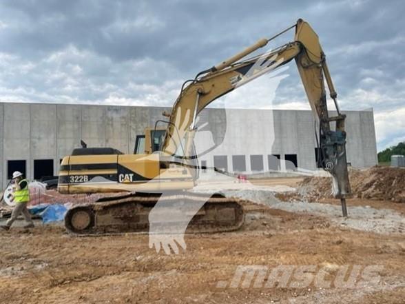 CAT 322BL Bagri goseničarji