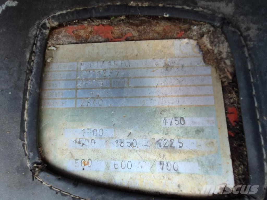 Nissan pd01a15po Plinski viličarji