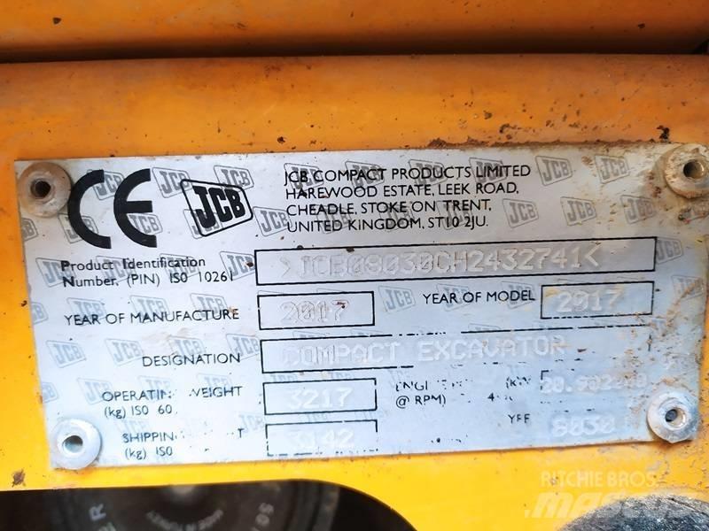 JCB 8030 ZTS Mini bagri <7t