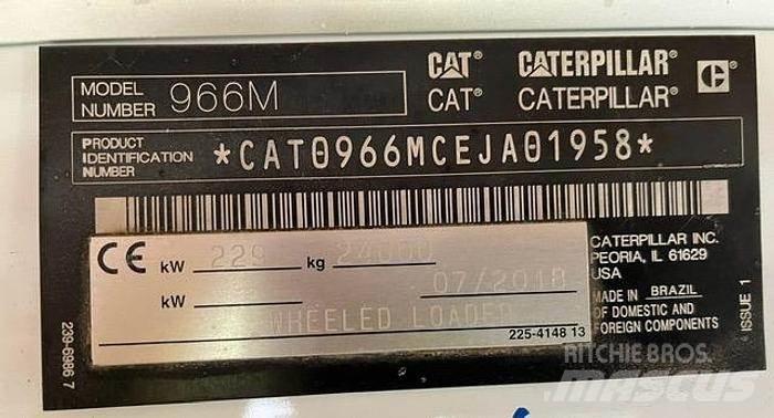 CAT 966M Kolesni nakladalci