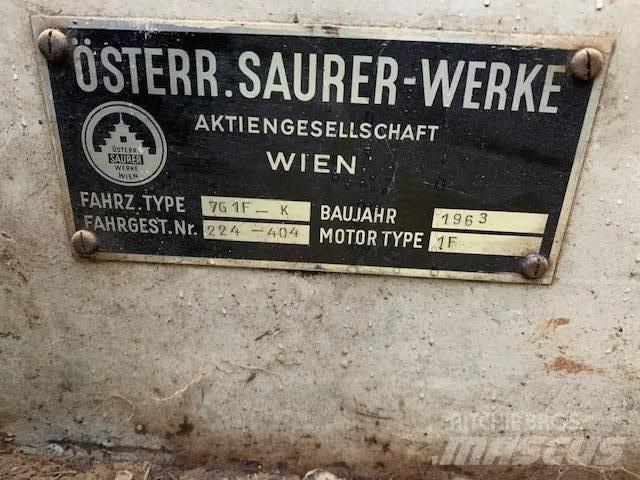 Saurer 7G1F-K Kiper tovornjaki