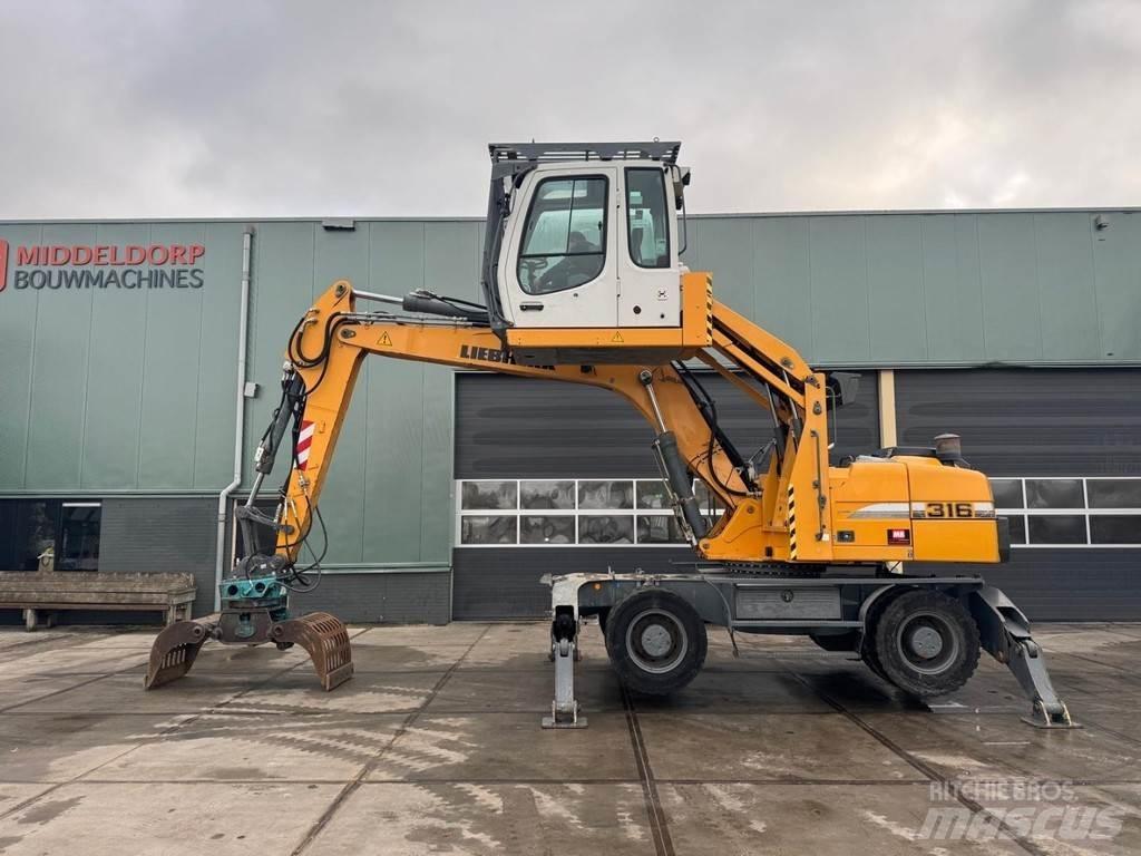Liebherr A 316 Bagri za prekladanje primarnih/sekundarnih surovin