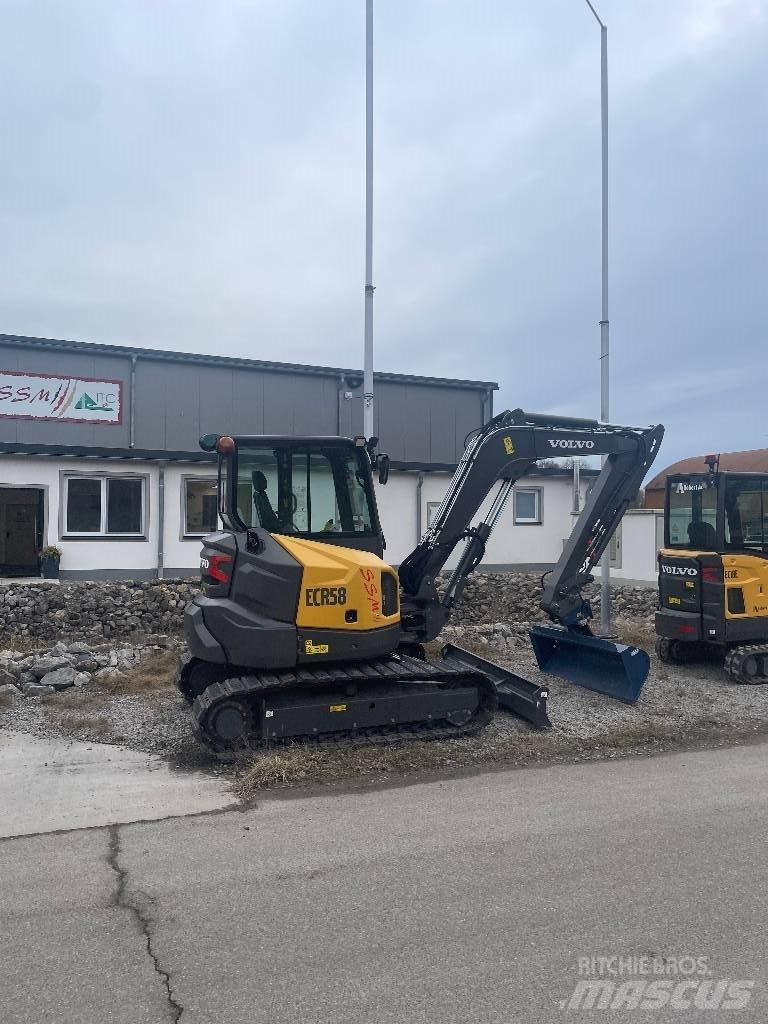Volvo ECR 58 F Mini bagri <7t