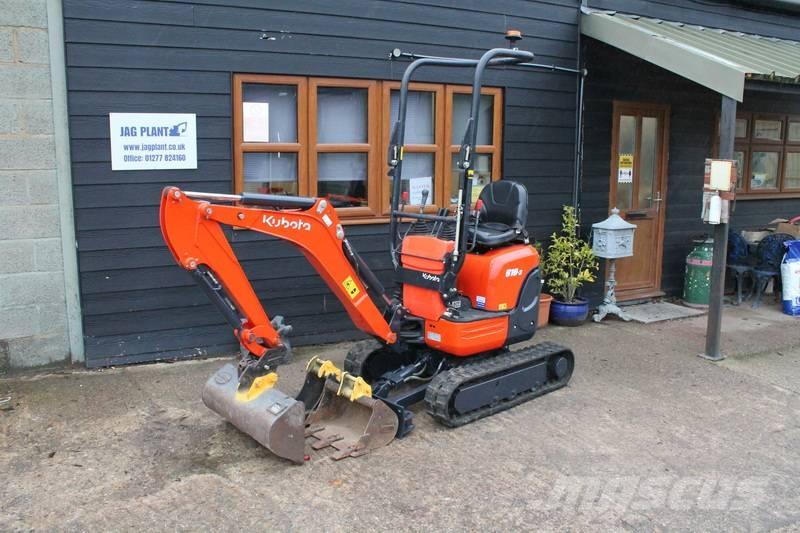 Kubota U 10-3 Mini bagri <7t