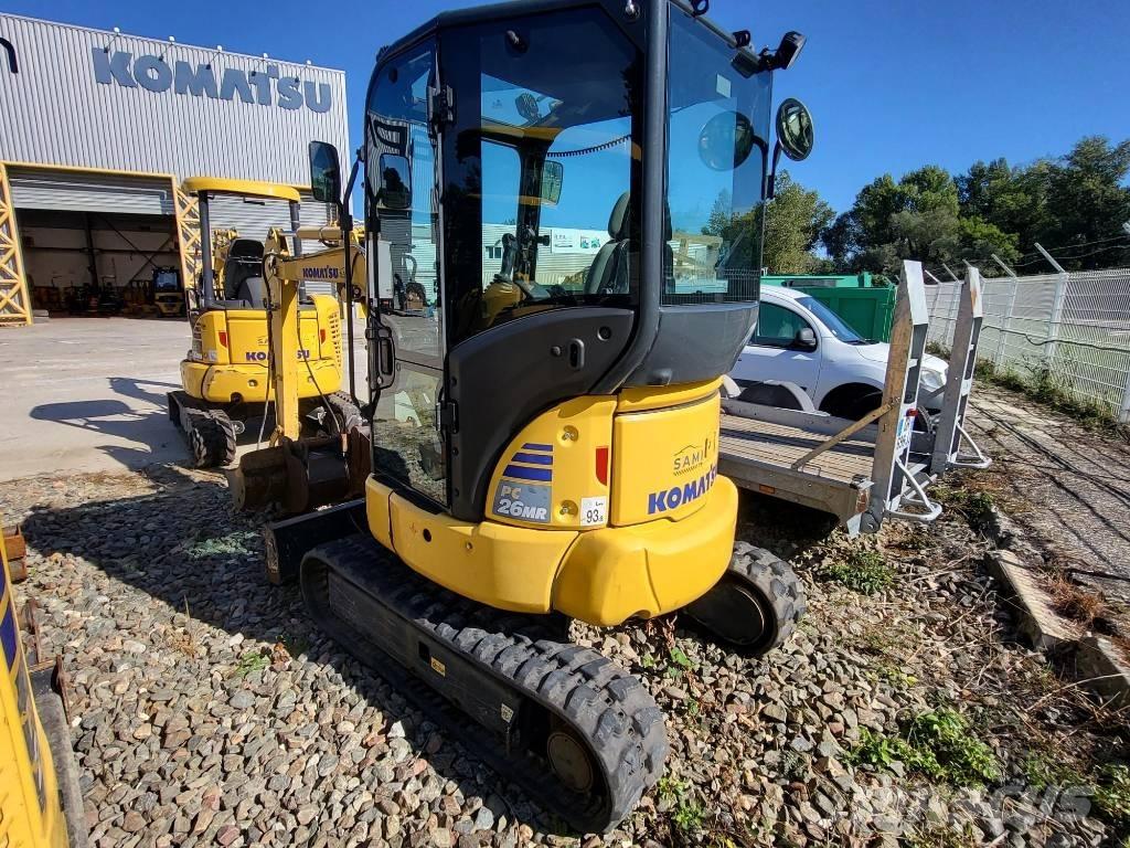 Komatsu PC26MR-5 Mini bagri <7t