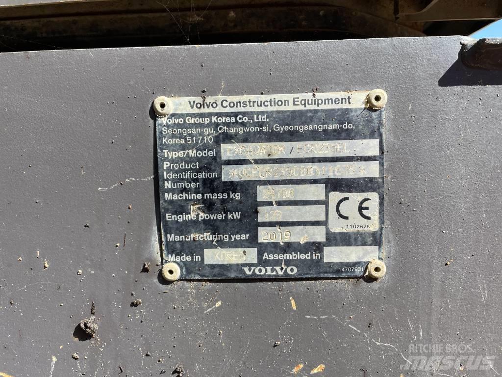 Volvo ECR 235 Bagri goseničarji