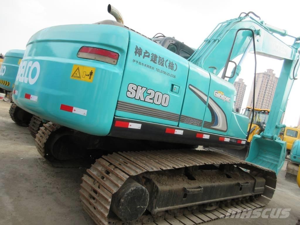 Kobelco SK 200-8 Bagri goseničarji