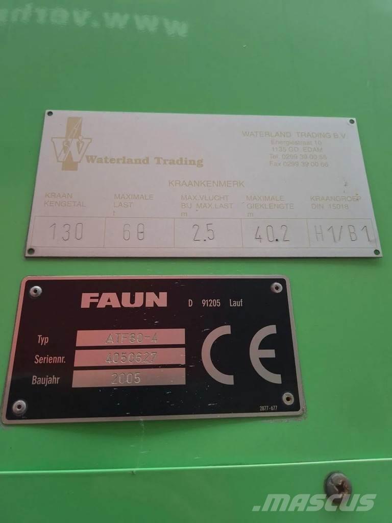 Faun ATF 60-4 Rabljeni žerjavi za vsak teren