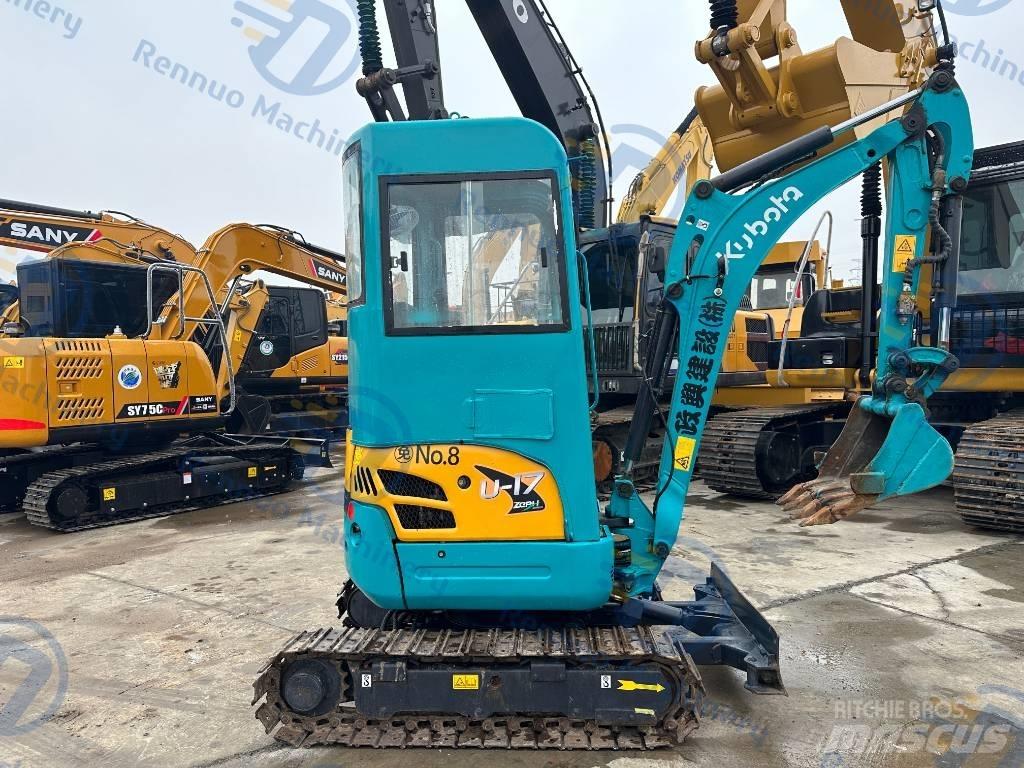 Kubota U 17 Mini bagri <7t