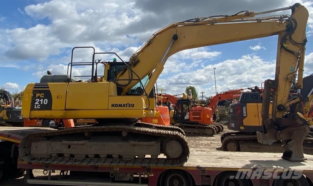 Komatsu PC 210 LC Bagri goseničarji