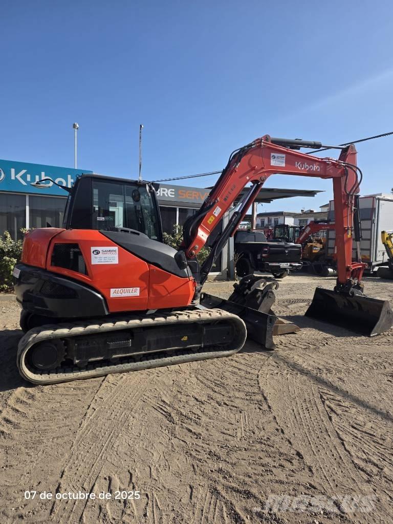 Kubota KX 080-4a2 Midi bagri 7t – 12t