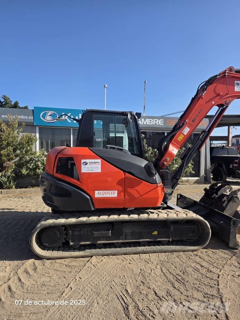 Kubota KX 080-4a2 Midi bagri 7t – 12t