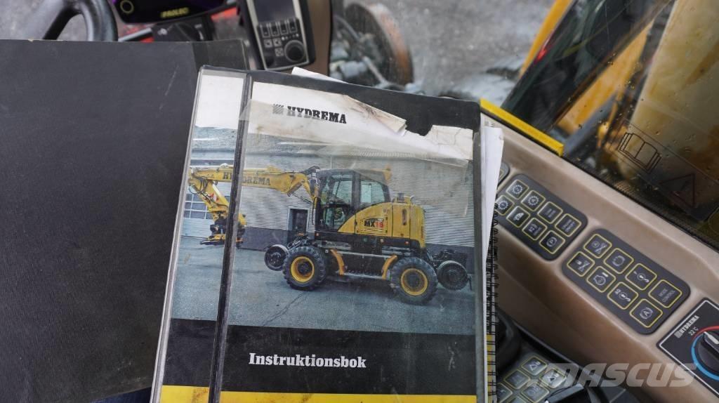 Hydrema MX 16 Rail Bagri na kolesih