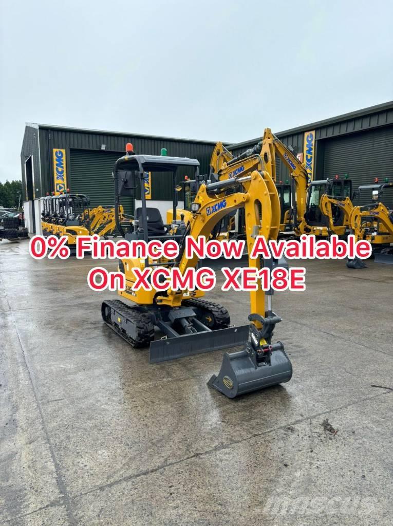 XCMG XE18E Mini bagri <7t