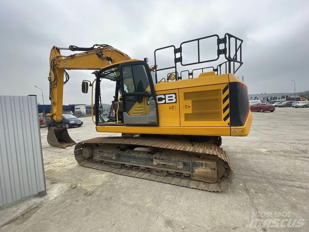 JCB JS220X LC Bagri goseničarji