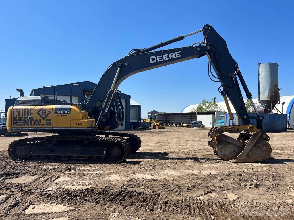 John Deere 300 Bagri goseničarji