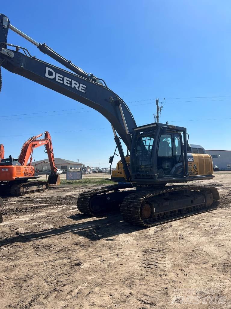 John Deere 300 Bagri goseničarji