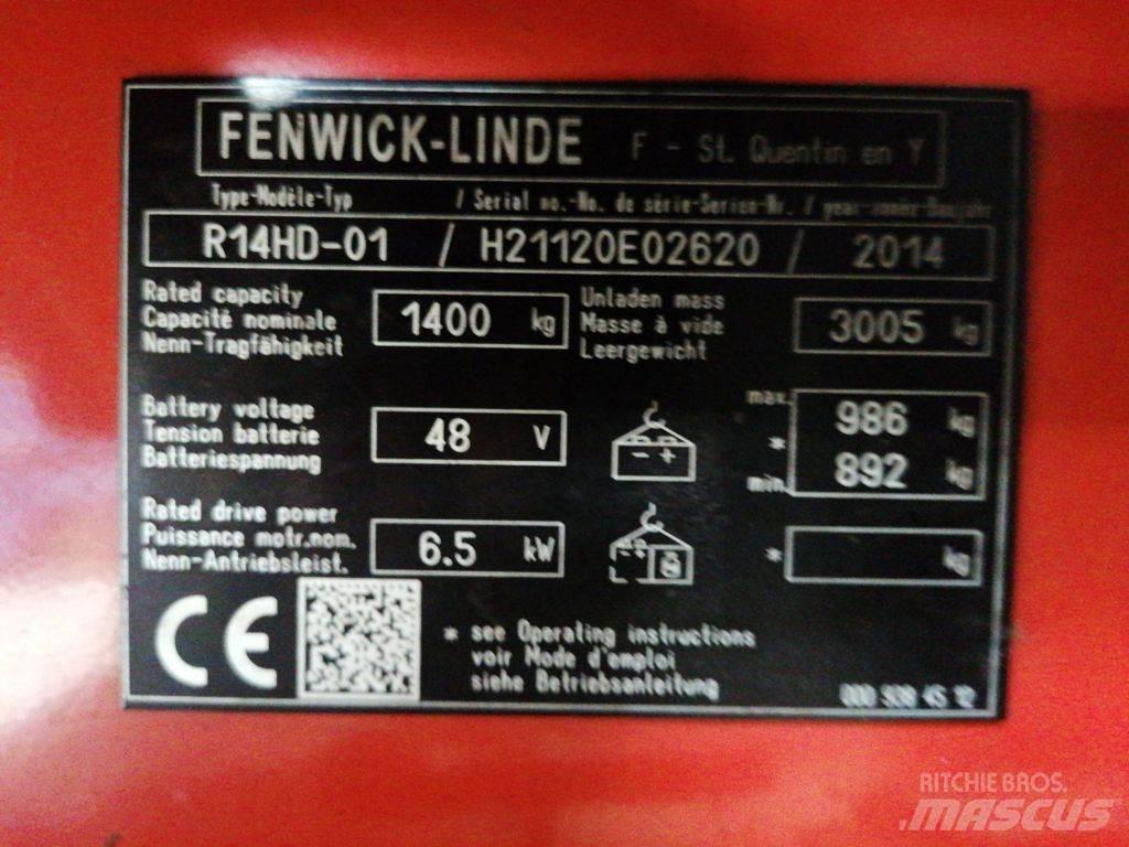 Linde R14HD-01 Viličarji s pomičnim teleskopom
