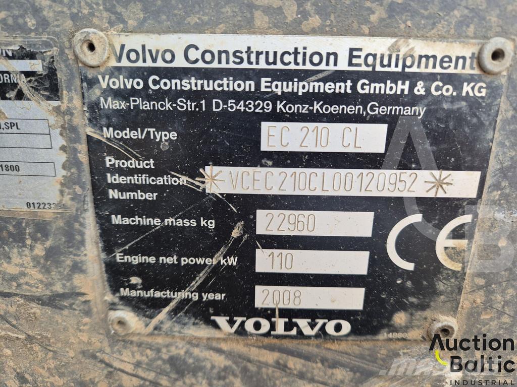 Volvo EC 210 C L Bagri goseničarji