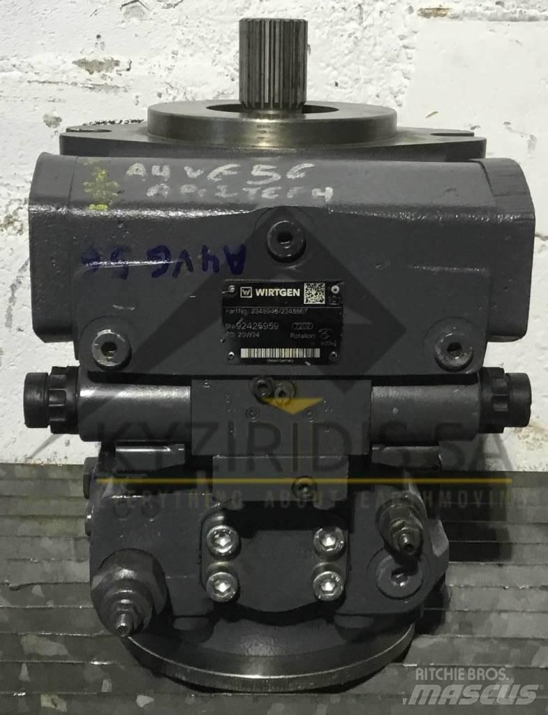Wirtgen A4VG56 Hidravlika