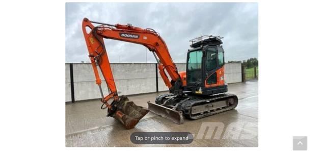 Doosan DX 85 R-3 Midi bagri 7t – 12t