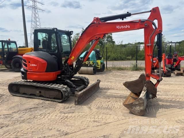 Kubota U 55-4 Mini bagri <7t