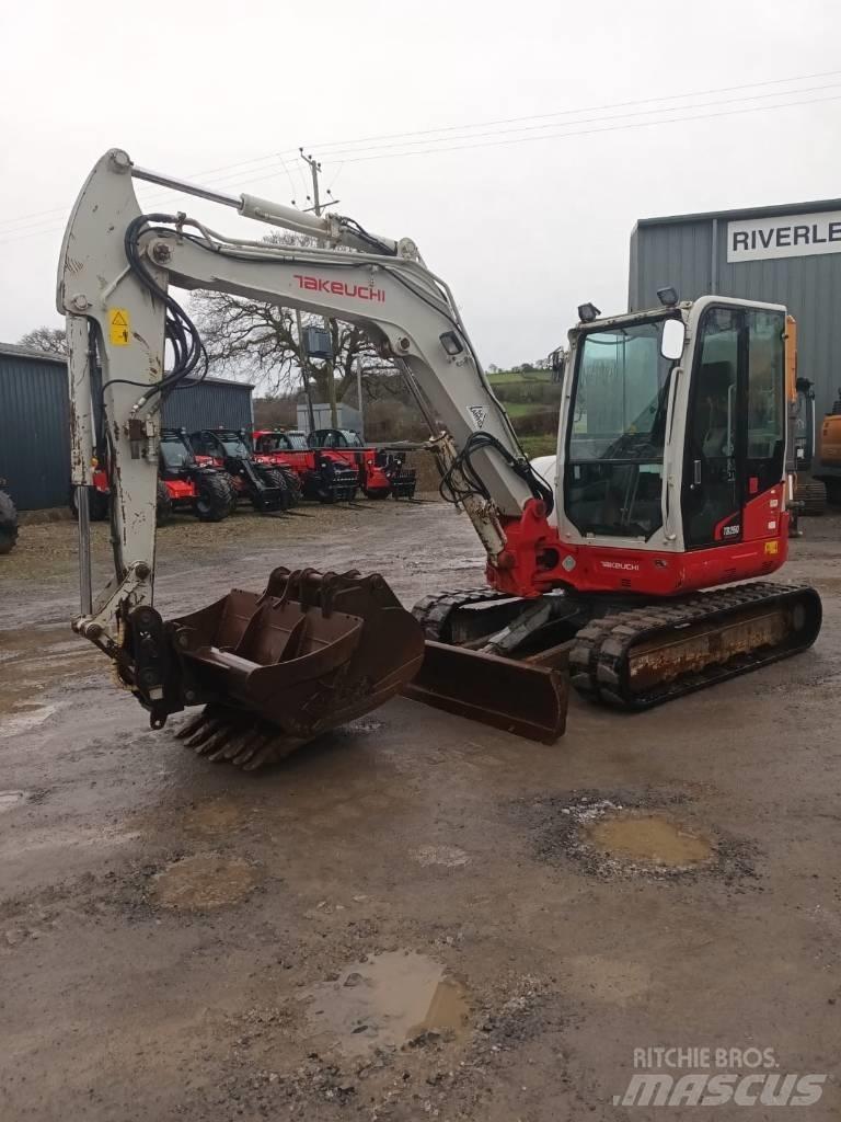 Takeuchi TB 260 Mini bagri <7t
