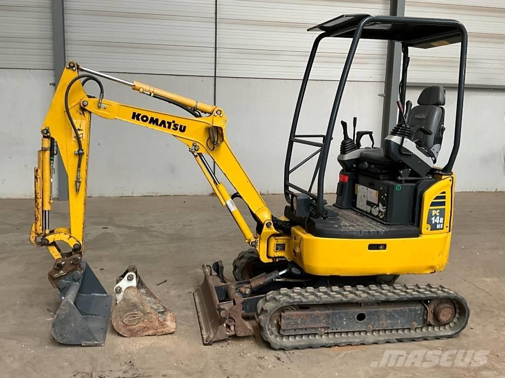 Komatsu PC 14 R-3HS Mini bagri <7t