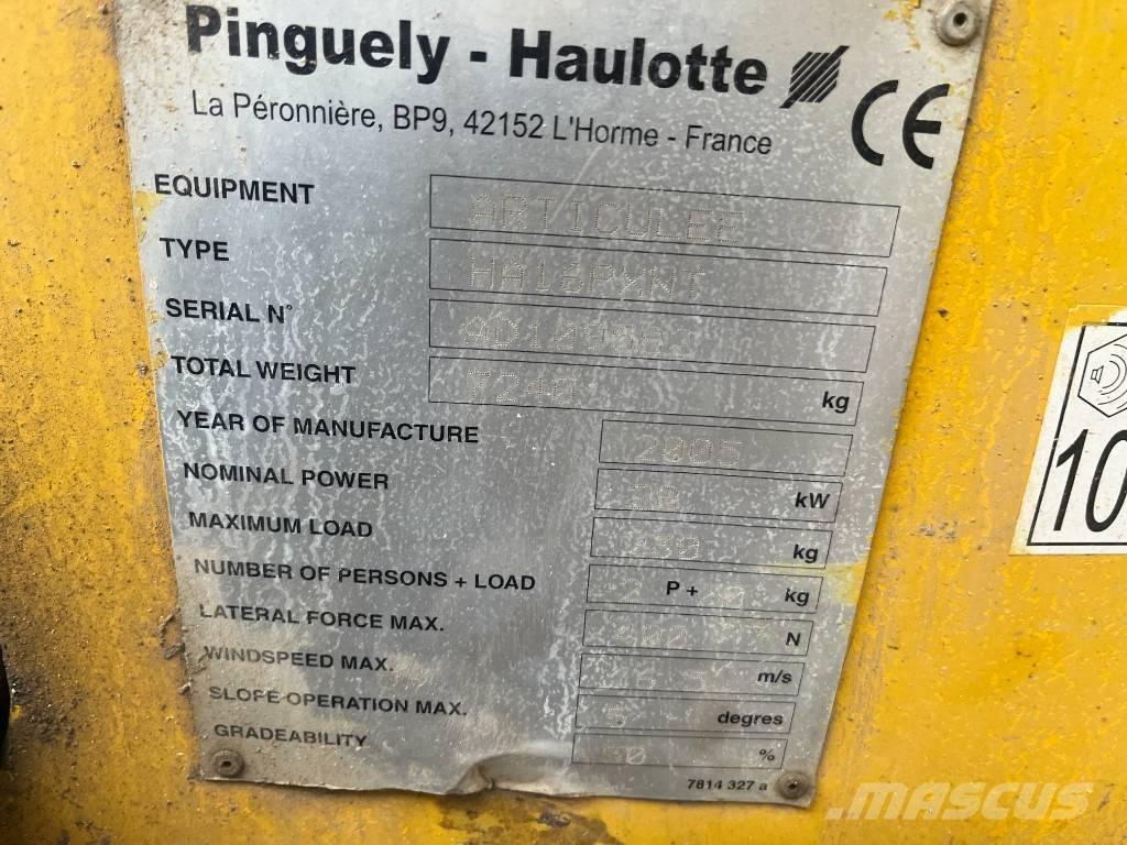 Haulotte HA 16 PX NT Zglobne dvižne ploščadi