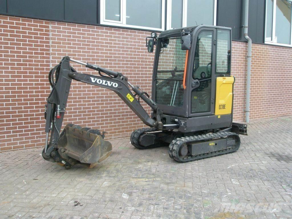 Volvo ECR18E Mini bagri <7t