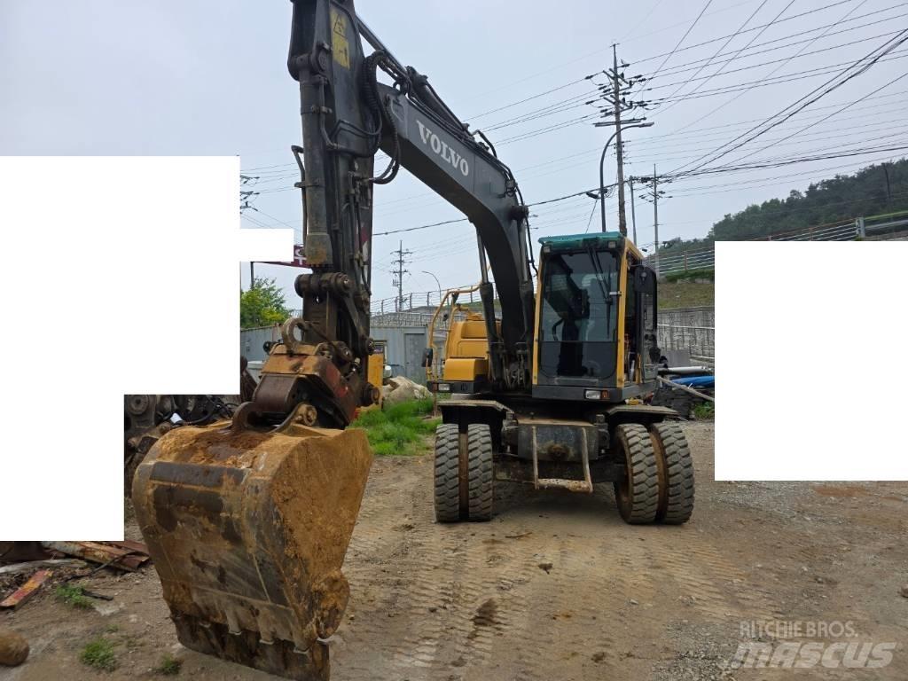 Volvo EW 145B PRIME Bagri na kolesih