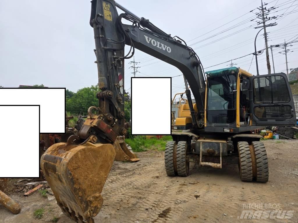 Volvo EW 145B PRIME Bagri na kolesih