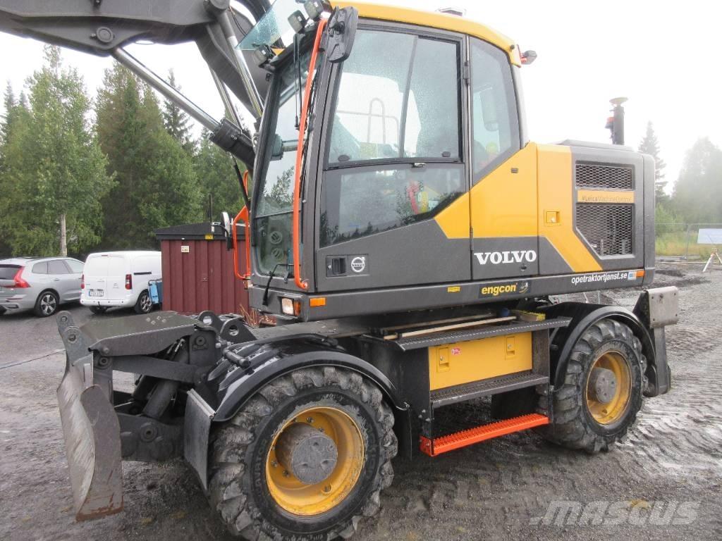 Volvo EW 160 E Bagri na kolesih