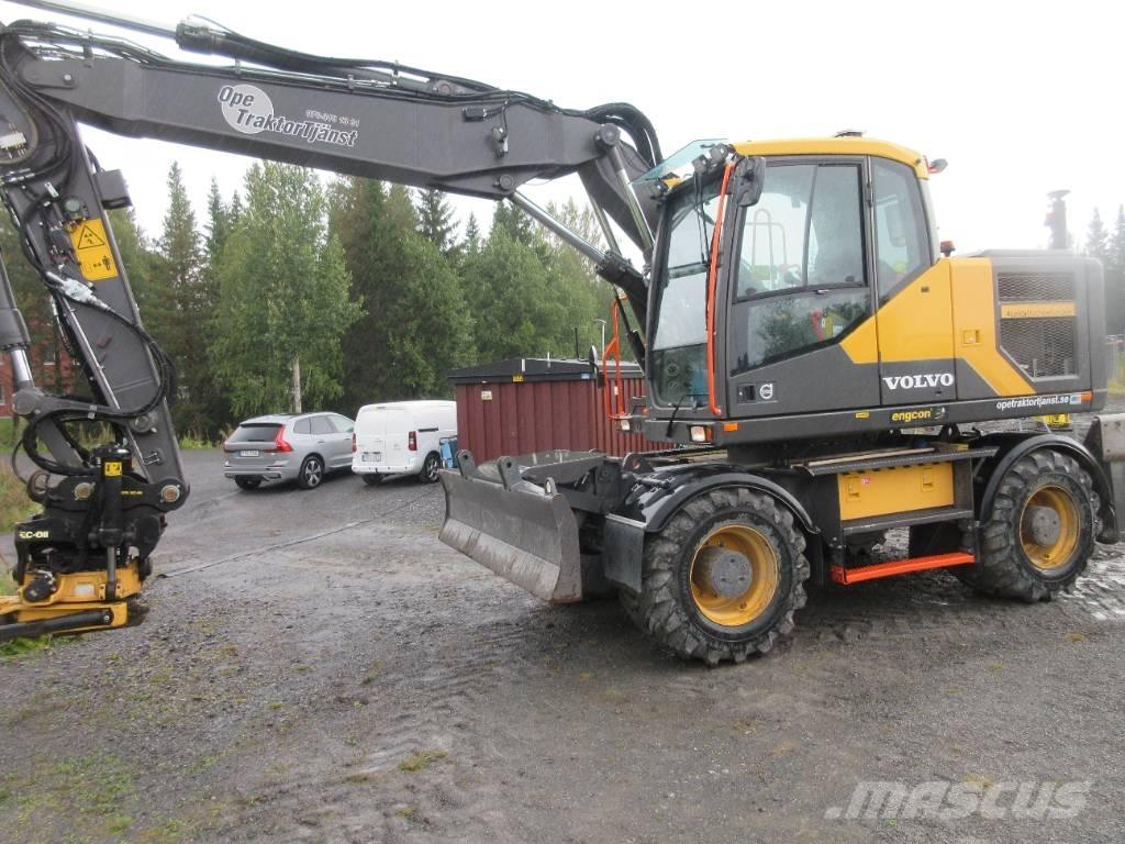 Volvo EW 160 E Bagri na kolesih