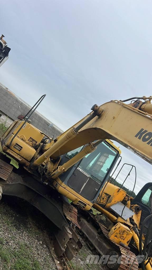 Komatsu PC 200 Kabine in notranjost