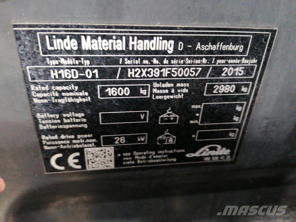 Linde H16D-01 Dizelski viličarji