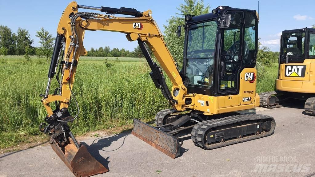 CAT 302.7 DCR 07A Mini bagri <7t