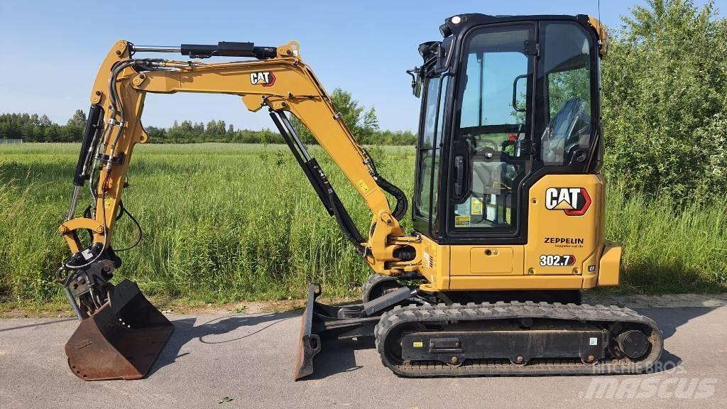 CAT 302.7 DCR 07A Mini bagri <7t