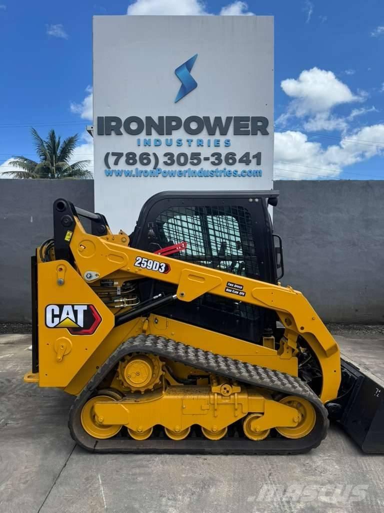 CAT 259 D3 Skid steer mini nakladalci