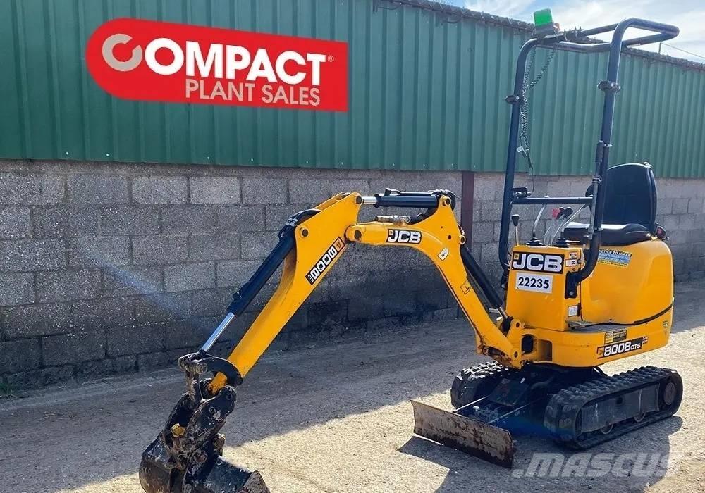 JCB 8008 Mini bagri <7t